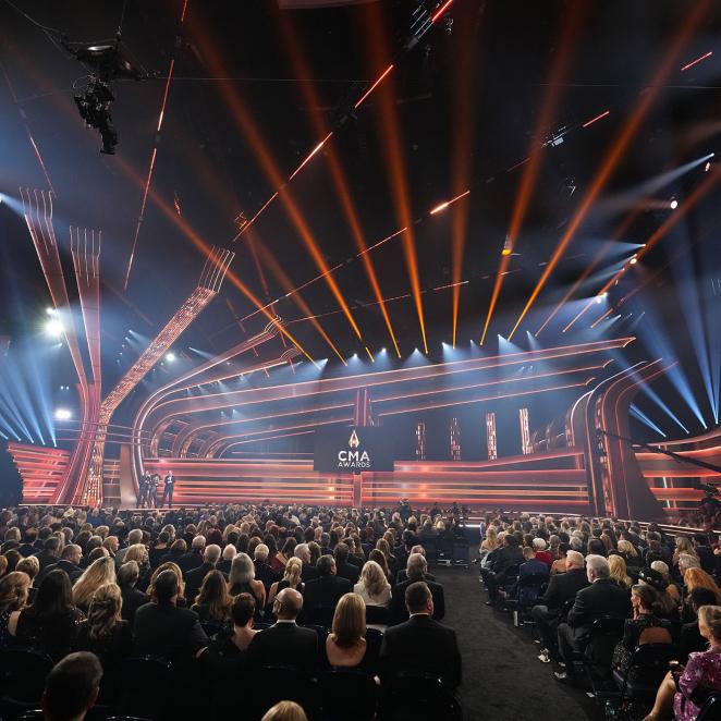 Full stage at CMA Awards