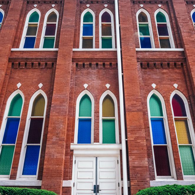 Ryman Auditorium Stained Glass