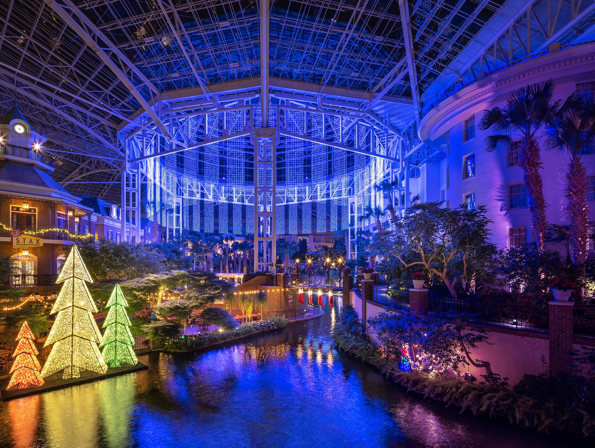 Gaylord Holiday Lights Atrium