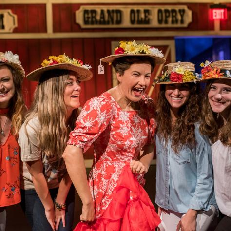 Girlfriends at Madame Tussauds Nashville