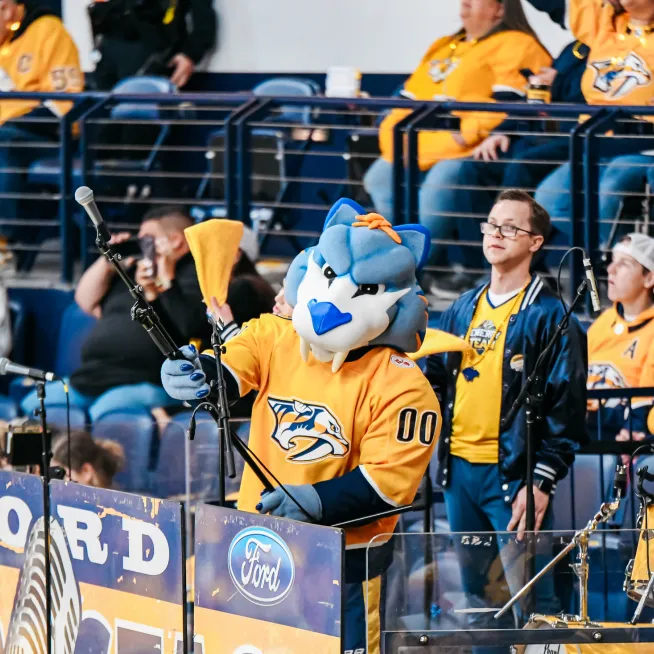 Predators Gnash Mascot