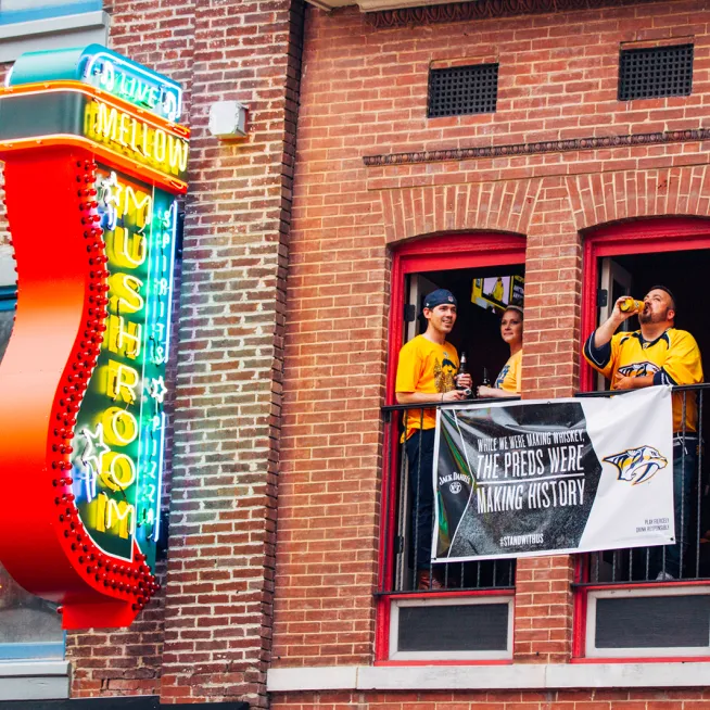 Mellow Mushroom Predators Game Day