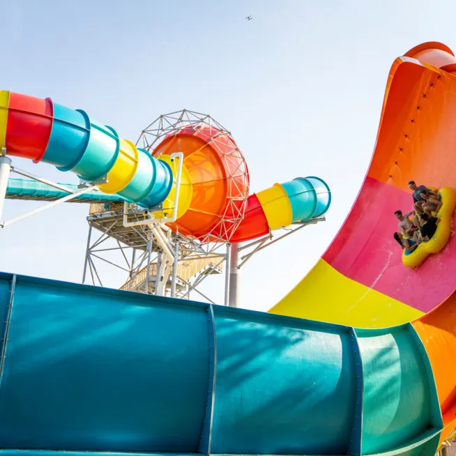 Nashville Shores water slide