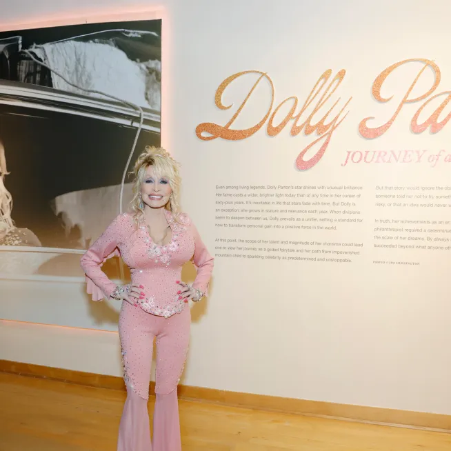 Dolly Parton Exhibit Header