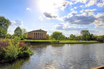 Parthenon and Centennial Park